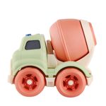 Jucarii, Copii si Bebe - Jucarii si jocuri - Vehicule si jucarii cu telecomanda - Utilaje constructie de jucarie - Camion-betoniera cu sunete si lumini, verde/portocaliu, 11x14.5, LC - Infinity.ro