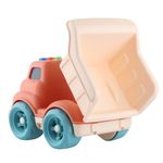 Jucarii, Copii si Bebe - Jucarii si jocuri - Vehicule si jucarii cu telecomanda - Utilaje constructie de jucarie - Camion bena cu sunete si lumini, portocaliu, 12x14cm, LC - Infinity.ro