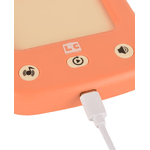 Jucarii, Copii si Bebe - Jucarii si jocuri - Jucarii & jocuri educative - Jocuri si jucarii educative - Jucarie educativa cu cartonase, limba turca/engleza, portocaliu, LC - Infinity.ro