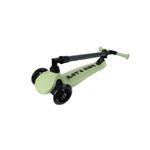 Sport si Outdoor - Role, trotinete si skateboard - Trotinete copii - Trotineta Ride Two Led, verde, 88cm, 50kg, LC - Infinity.ro