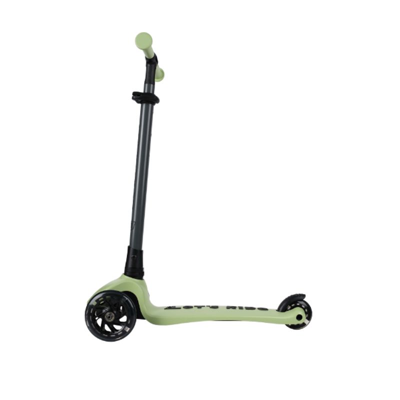 Sport si Outdoor - Role, trotinete si skateboard - Trotinete copii - Trotineta Ride Two Led, verde, 88cm, 50kg, LC - Infinity.ro