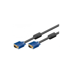 PC, gaming si accesorii - Desktop PC & monitoare - Accesorii monitoare - Cablu VGA 3m Full HD 1920x1080 Goobay - Infinity.ro