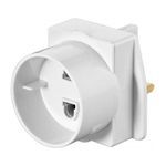 Casa si Gradina - Electrice - Accesorii electrice - Accesorii prize si intrerupatoare - Adaptor iec 320 C13 schuko la UK Anglia Goobay - Infinity.ro