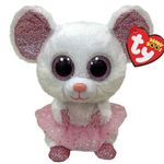 Jucarii, Copii si Bebe - Jucarii si jocuri - Jucarii de plus - Plus ty 24cm soricel balerina alba - Infinity.ro