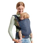 Jucarii, Copii si Bebe - Carucioare si articole de transport - Marsupii si hamuri bebe - Marsupiu ergonomic kinderkraft nino, pana la 20 kg, confetti denim - Infinity.ro
