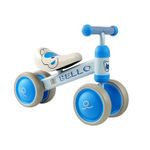 Sport si Outdoor - Ciclism - Biciclete pentru copii - Bicicleta fara pedale, cu roti duble, pentru copii, Blue Bello, LeanToys, 5263 - Infinity.ro