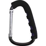 Jucarii, Copii si Bebe - Carucioare si articole de transport - Accesorii transport copii - Carlig universal pentru carucior Dooky Negru - Infinity.ro