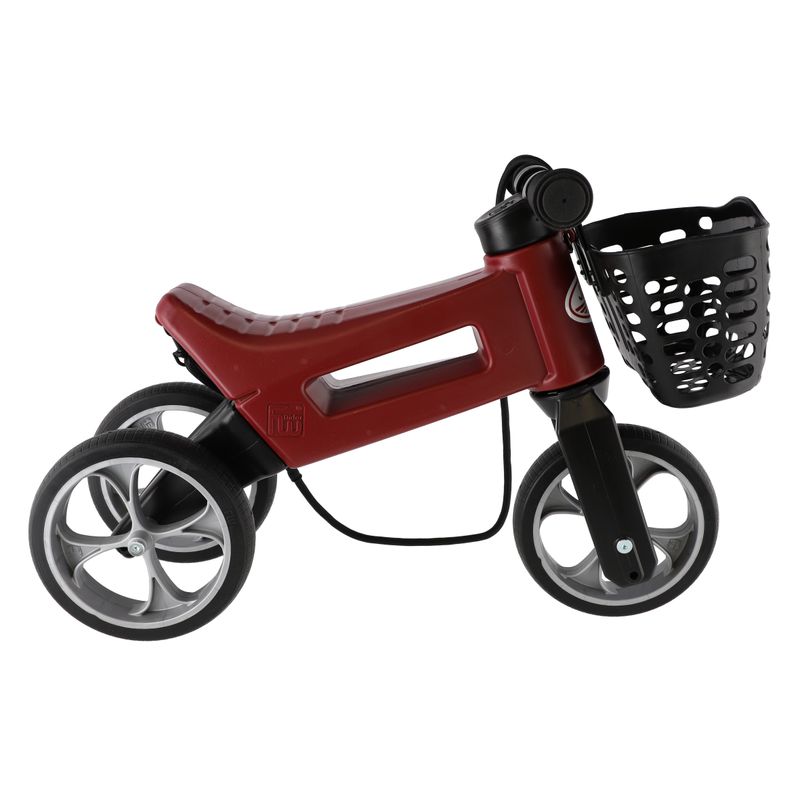 Sport si Outdoor - Ciclism - Biciclete pentru copii - Bicicleta fara pedale cu cosulet pentru ghidon Funny Wheels Rider SUPERSPORT 2 in 1 JAWA Exclusiv - Infinity.ro