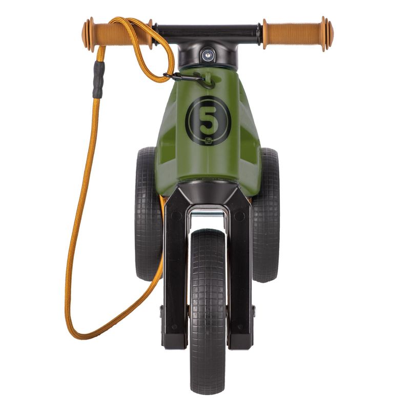 Sport si Outdoor - Ciclism - Biciclete pentru copii - Bicicleta fara pedale Funny Wheels Rider SuperSport 2 in 1 Khaki - Infinity.ro