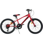 Sport si Outdoor - Ciclism - Biciclete pentru copii - Bicicleta copii Dino Bikes 20' MTB baieti Sport rosu cu 6 viteze - Infinity.ro