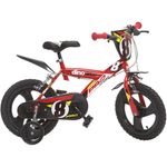 Sport si Outdoor - Ciclism - Biciclete pentru copii - Bicicleta copii Dino Bikes 14' Pro-cross rosu - Infinity.ro