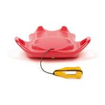 Sport si Outdoor - Sporturi de iarna - Sanius - Sanie plastic tip bob, rosu, 57x27 cm, Prosperplast - Infinity.ro
