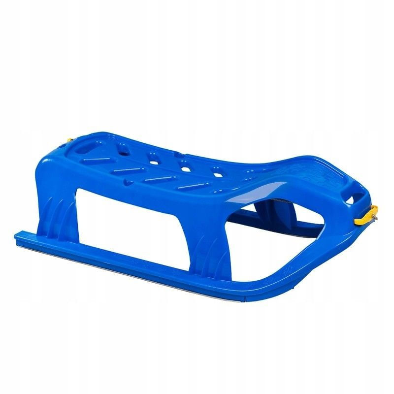 Sport si Outdoor - Sporturi de iarna - Sanius - Sanie Snow Star pentru copii, din plastic, Albastru, Marmat, 90 x 46 x 29 cm - Infinity.ro