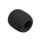 TV, Audio-Video si Foto - Instrumente muzicale - Accesorii instrumente muzicale - Burete microfon negru mare 75x60mm Azusa MIK1574A - Infinity.ro