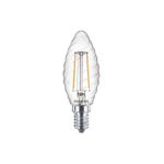 Casa si Gradina - Corpuri si surse de iluminat - Becuri si tuburi neon - Becuri - Bec LED filament Philips lumanare ST35 E14 2W (25W) 250lm lumina calda 2700K 929001238555 - Infinity.ro