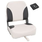 Auto si Moto - Ambarcatiuni - Piese pentru ambarcatiuni - Set scaun pliabil de barca, 2 piese, spatar mic/centura fixare, model cu pivotare - Infinity.ro