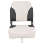 Auto si Moto - Ambarcatiuni - Piese pentru ambarcatiuni - Set scaun pliabil de barca, 2 piese, spatar mic/centura fixare, model cu pivotare - Infinity.ro