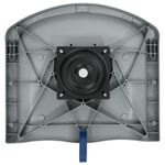 Auto si Moto - Ambarcatiuni - Piese pentru ambarcatiuni - Set scaun pliabil pentru barca, 4 piese, cu perna alb-albastru - Infinity.ro