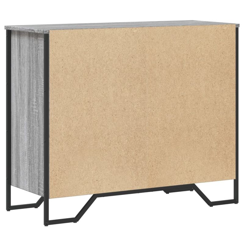 Casa si Gradina - Mobilier - Comode si corpuri - Comode - Comoda cu sertare, gri sonoma 91x35,5x74,5 cm lemn prelucrat - Infinity.ro