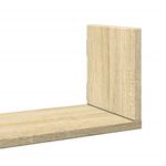 Casa si Gradina - Mobilier - Biblioteci si rafturi - Rafturi - Rafturi perete 3 buc. stejar sonoma 80x18x18 cm lemn prelucrat - Infinity.ro