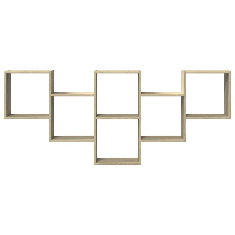 Casa si Gradina - Mobilier - Biblioteci si rafturi - Rafturi - Raft de perete, stejar sonoma, 159x18x66 cm, lemn prelucrat - Infinity.ro