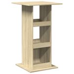 Casa si Gradina - Mobilier - Mese si birouri - Mese bucatarie si dining - Masa bar cu depozitare stejar sonoma 60x60x102cm lemn prelucrat - Infinity.ro