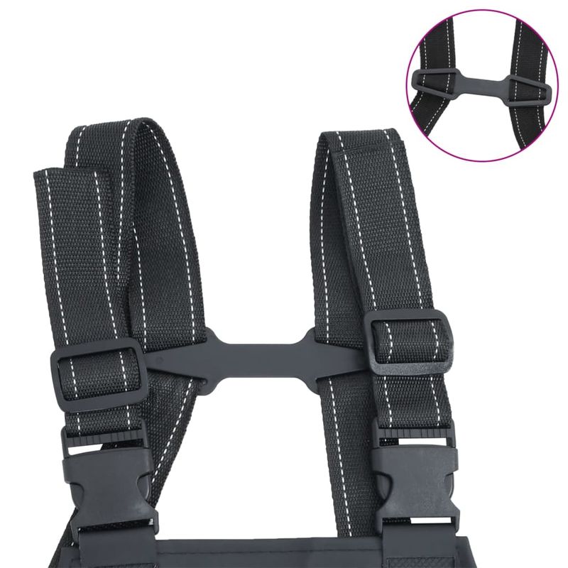 Sport si Outdoor - Echipament Sportiv - Imbracaminte sport - Combinezoane sport - Salopeta cu pieptar si cizme, negru, marimea 44 - Infinity.ro