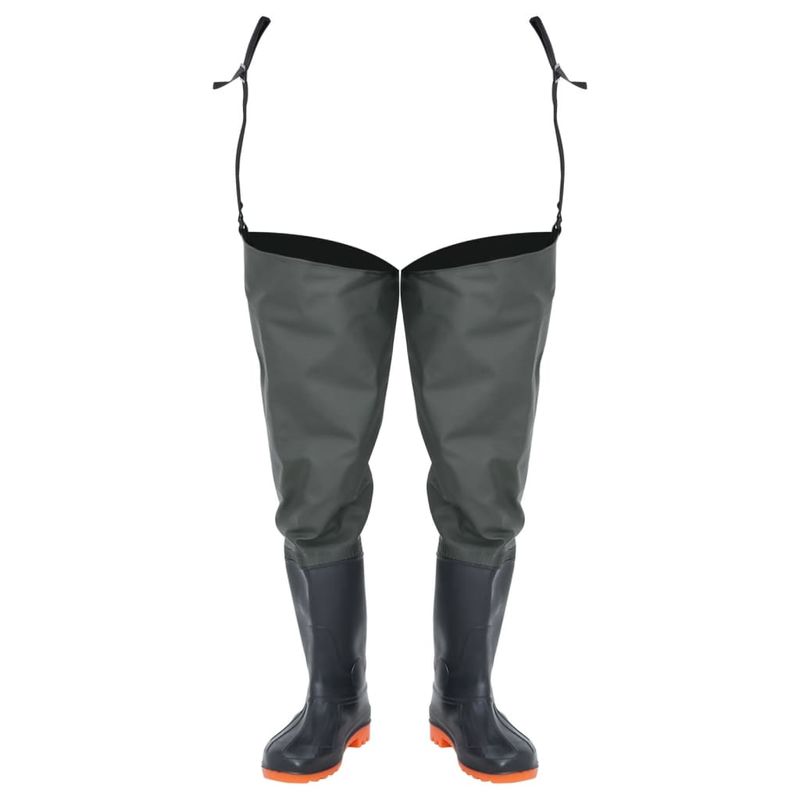 Sport si Outdoor - Echipament Sportiv - Imbracaminte sport - Combinezoane sport - Cizme lungi pescaresti, verde inchis, marimea 45 - Infinity.ro