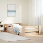 Casa si Gradina - Mobilier - Paturi si accesorii - Paturi - Cadru pat fara saltea, 80x190 cm, lemn masiv de pin - Infinity.ro