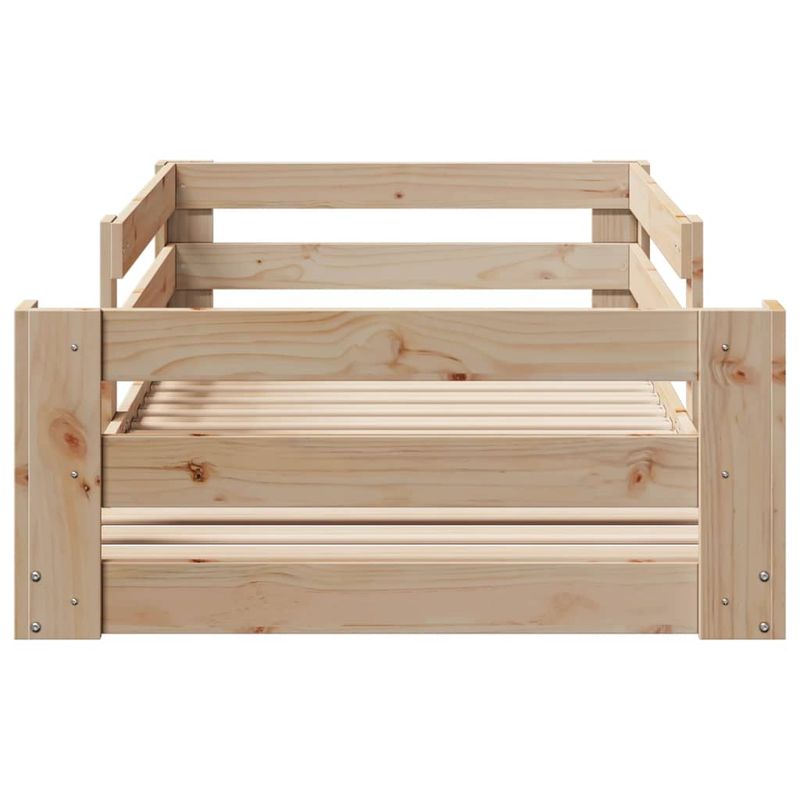 Casa si Gradina - Mobilier - Paturi si accesorii - Paturi - Cadru pat fara saltea, 80x190 cm, lemn masiv de pin - Infinity.ro