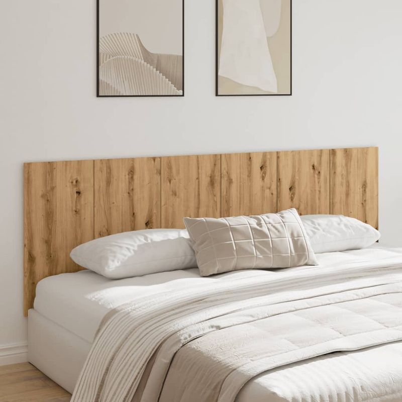 Casa si Gradina - Mobilier - Paturi si accesorii - Accesorii paturi - Tablie pat de perete lemn artizanal 240x1,5x80 cm lemn compozit - Infinity.ro
