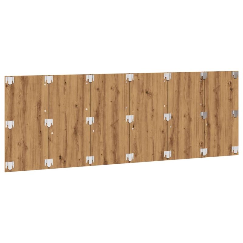 Casa si Gradina - Mobilier - Paturi si accesorii - Accesorii paturi - Tablie pat de perete lemn artizanal 240x1,5x80 cm lemn compozit - Infinity.ro