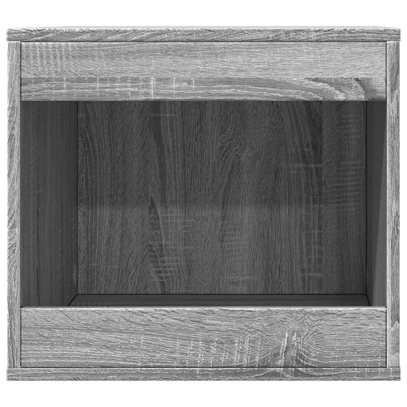 Petshop - Ingrijire si Igiena - Litiere si accesorii - Litiere acoperite - Cutie litiera pisici sonoma gri 47x59x42 cm lemn prelucrat - Infinity.ro