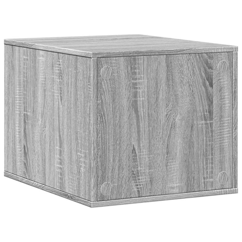 Petshop - Ingrijire si Igiena - Litiere si accesorii - Litiere acoperite - Cutie litiera pisici sonoma gri 47x59x42 cm lemn prelucrat - Infinity.ro