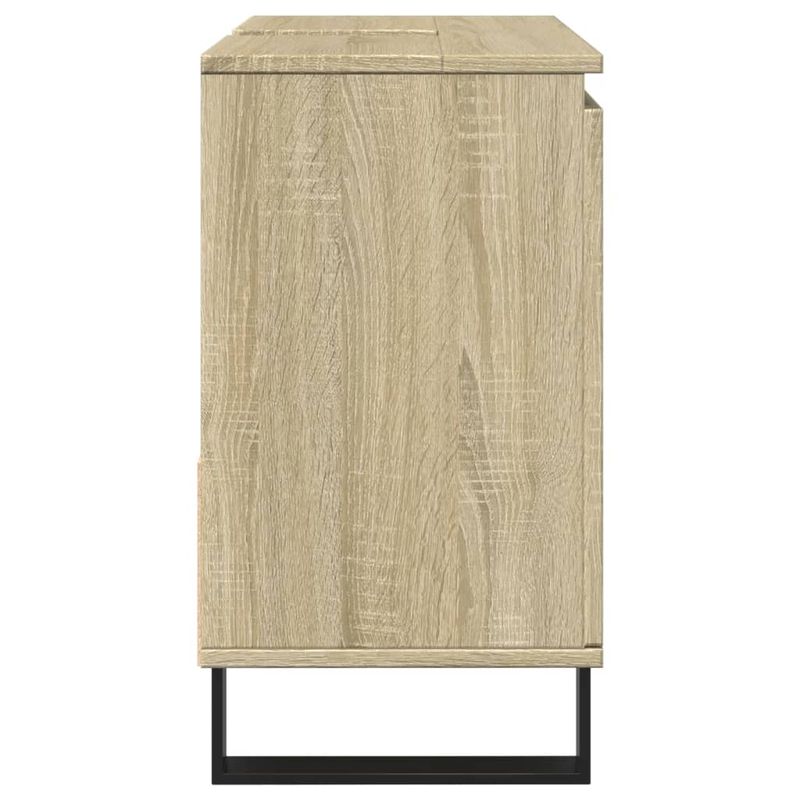 Casa si Gradina - Mobilier - Mobilier baie - Comode baie - Dulap de baie, stejar sonoma, 65x33x60 cm, lemn prelucrat - Infinity.ro
