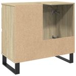 Casa si Gradina - Mobilier - Mobilier baie - Comode baie - Dulap de baie, stejar sonoma, 65x33x60 cm, lemn prelucrat - Infinity.ro