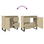 Casa si Gradina - Mobilier - Mobilier baie - Comode baie - Dulap de baie, stejar sonoma, 65x33x60 cm, lemn prelucrat - Infinity.ro