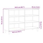 Casa si Gradina - Mobilier - Dulapuri si sifoniere - Dulapuri - Dulap, lemn vechi, 103,5x35x70 cm, lemn prelucrat - Infinity.ro