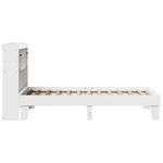 Casa si Gradina - Mobilier - Paturi si accesorii - Paturi - Cadru de pat fara saltea, alb, 90x200 cm, lemn masiv pin - Infinity.ro