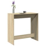 Casa si Gradina - Mobilier - Mese si birouri - Mese bucatarie si dining - Masa de bar, stejar Sonoma, 102x50x103,5 cm, lemn prelucrat - Infinity.ro