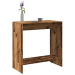 Casa si Gradina - Mobilier - Mese si birouri - Mese bucatarie si dining - Masa de bar, lemn vechi, 102x50x103,5 cm, lemn prelucrat - Infinity.ro