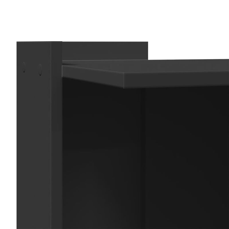 Petshop - Ingrijire si Igiena - Litiere si accesorii - Litiere acoperite - Cutie litiera pisici negru 53x53x51 cm lemn prelucrat - Infinity.ro