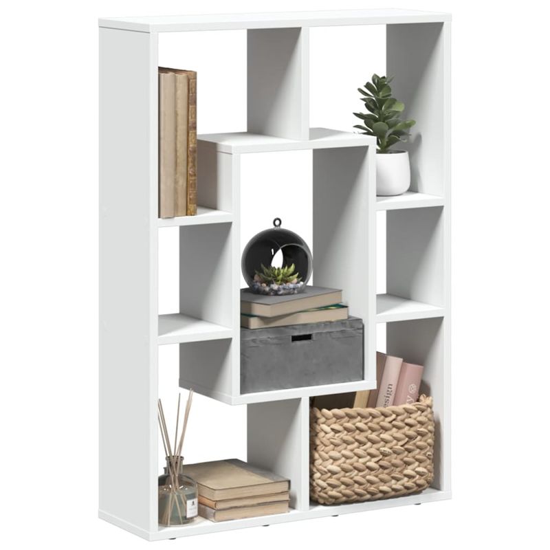 Casa si Gradina - Mobilier - Biblioteci si rafturi - Biblioteci - Biblioteca, alb, 63x20x90 cm, lemn prelucrat - Infinity.ro