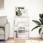 Casa si Gradina - Mobilier - Biblioteci si rafturi - Biblioteci - Biblioteca, alb, 63x20x90 cm, lemn prelucrat - Infinity.ro