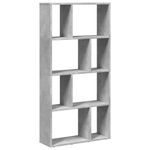Casa si Gradina - Mobilier - Biblioteci si rafturi - Biblioteci - Biblioteca, gri beton, 60x20x120 cm, lemn prelucrat - Infinity.ro