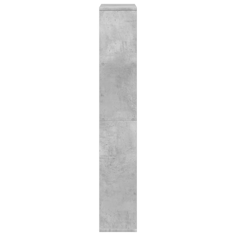 Casa si Gradina - Mobilier - Biblioteci si rafturi - Biblioteci - Biblioteca, gri beton, 60x20x120 cm, lemn prelucrat - Infinity.ro