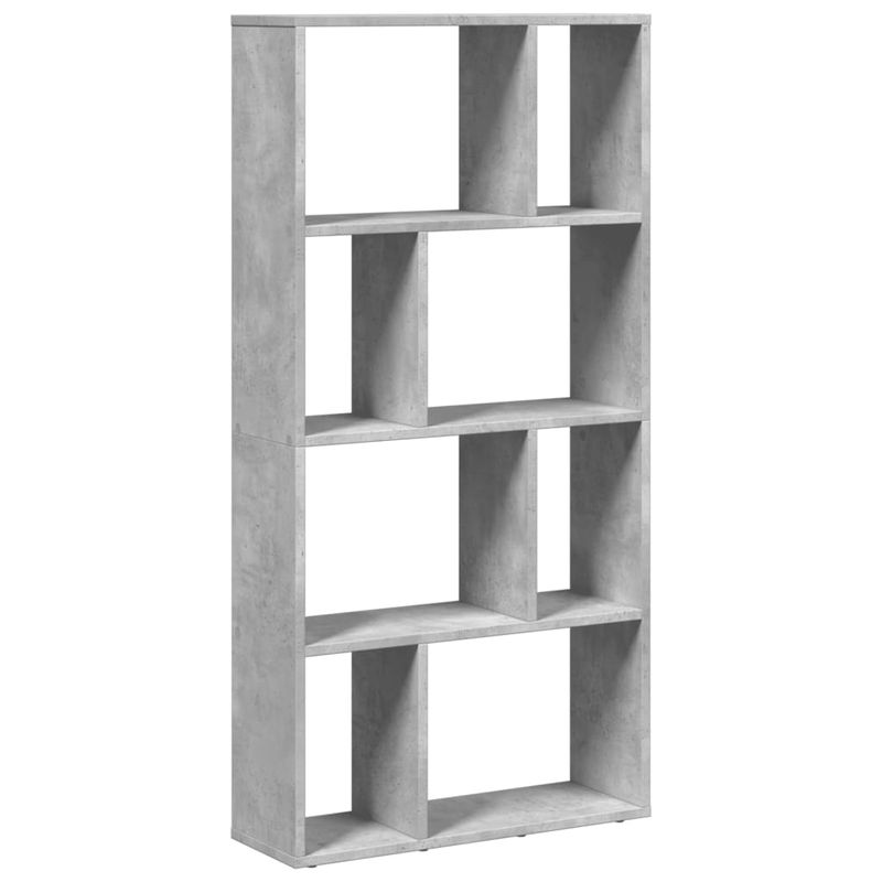 Casa si Gradina - Mobilier - Biblioteci si rafturi - Biblioteci - Biblioteca, gri beton, 60x20x120 cm, lemn prelucrat - Infinity.ro