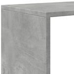 Casa si Gradina - Mobilier - Biblioteci si rafturi - Biblioteci - Biblioteca/separator camera gri beton 131,5x29x131,5 cm lemn - Infinity.ro