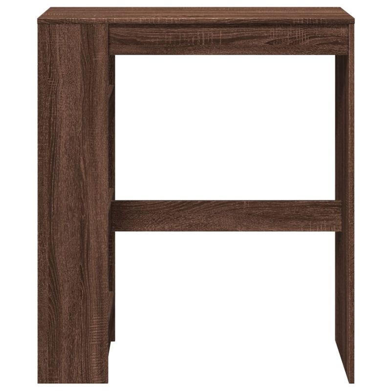 Casa si Gradina - Mobilier - Mese si birouri - Mese bucatarie si dining - Masa bar cu rafturi, stejar maro, 90x40x103,5 cm lemn prelucrat - Infinity.ro