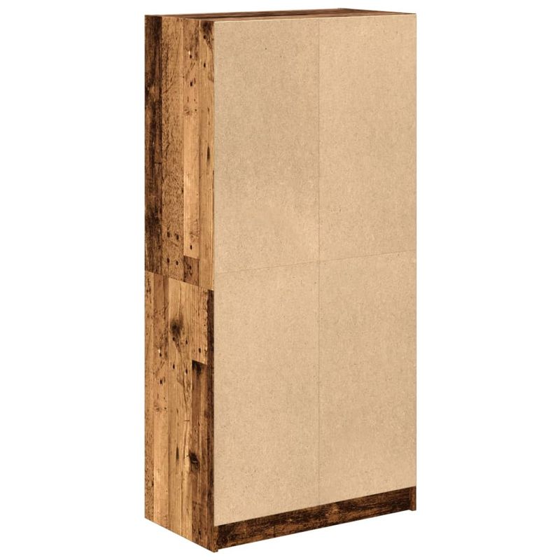 Casa si Gradina - Mobilier - Comode si corpuri - Corpuri bucatarie - Dulap inalt cu usi, lemn vechi, 68x37x142 cm, lemn prelucrat - Infinity.ro